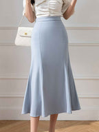 Sophia Elegant High-Waisted Fishtail Skirt