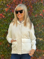 Sporty & Chic Jacket With Hood | JK232