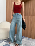 Sophie Loose High-Waisted Flared Wide-Leg Jeans