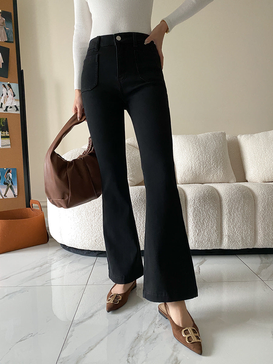 Sophia Classic Flared High-Waisted Jeans