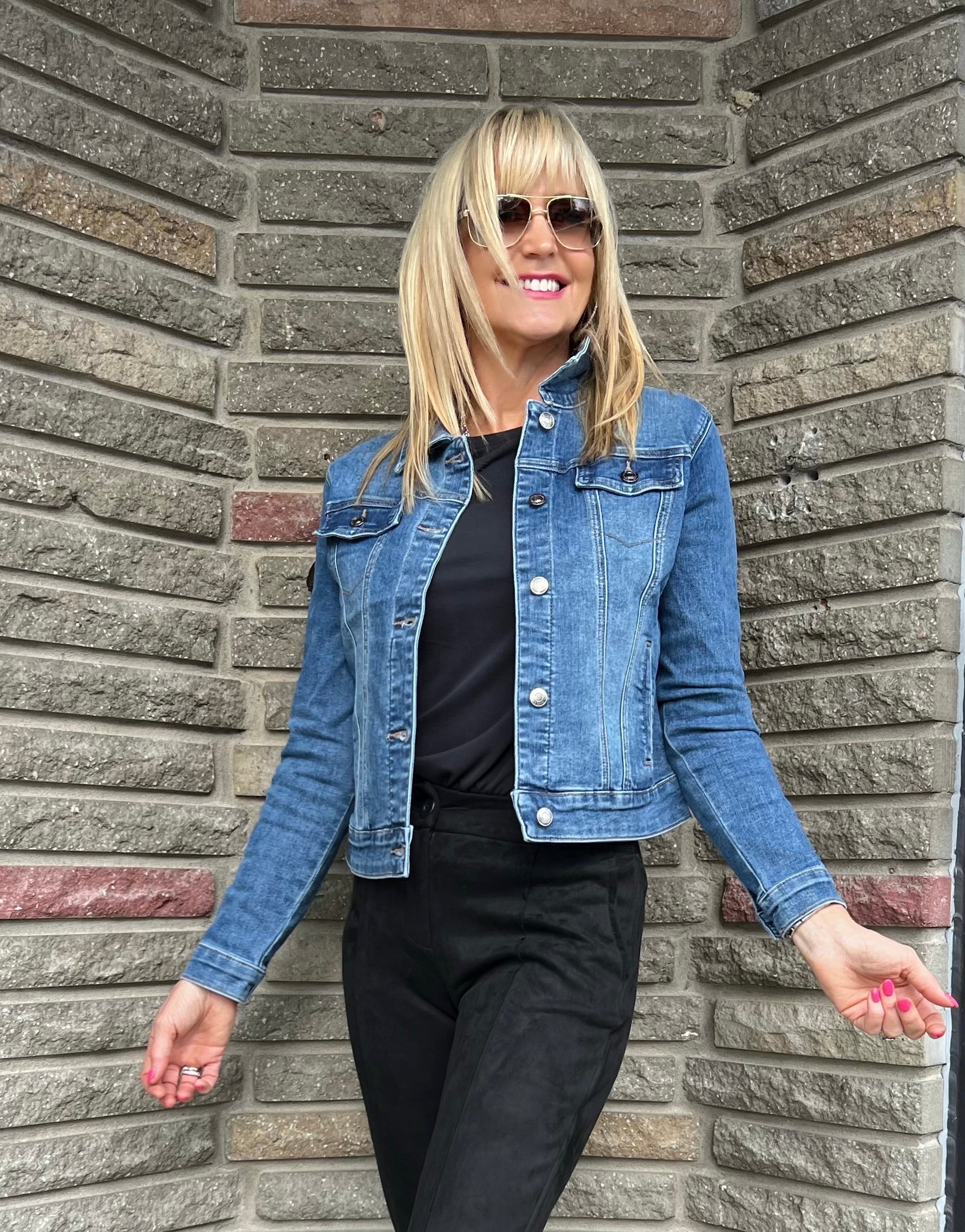 Eco-Friendly Classic Denim Jacket | JK727